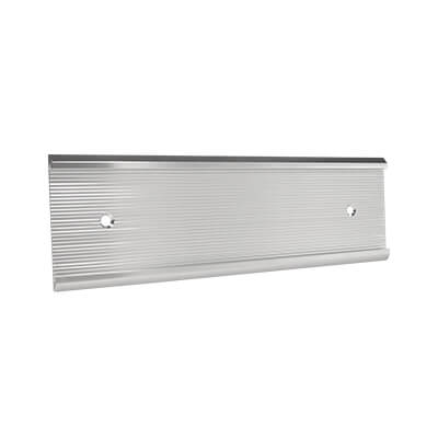 ribbed wall holder with holes